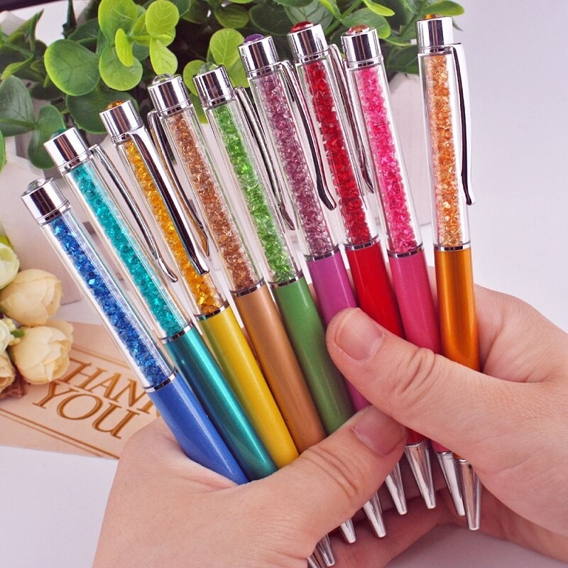 colourful Crystalline Pen